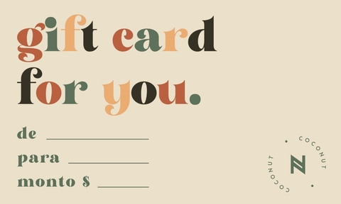 GIFT CARD - comprar online