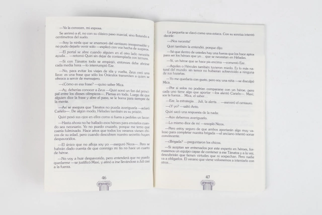 Vacaciones entre centauros - Editorial Albatros