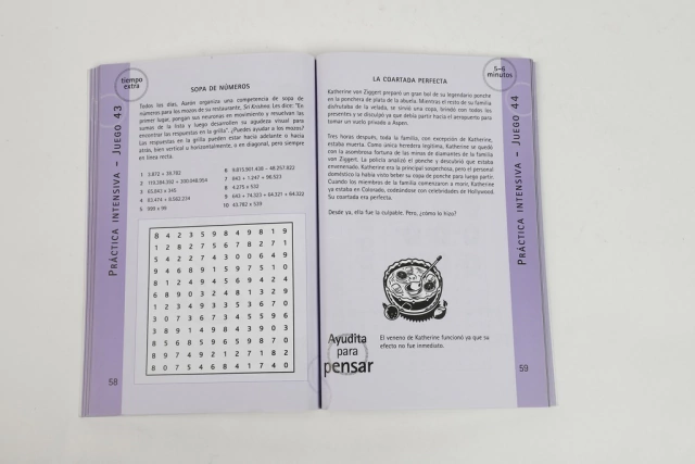 50 juegos para el pensamiento veloz - Editorial Albatros