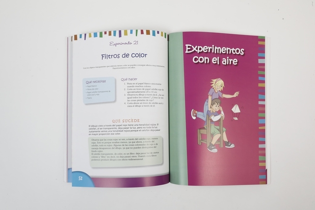 El gran libro de los experimentos con la luz y el aire - Editorial Albatros
