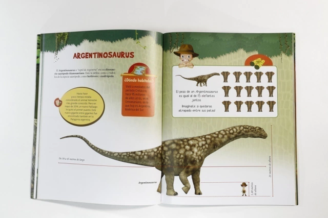 Dinosaurios herbívoros - Editorial Albatros