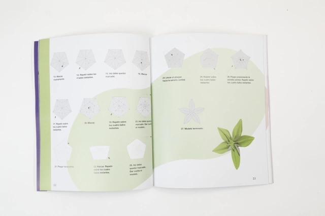Origami flores - Editorial Albatros