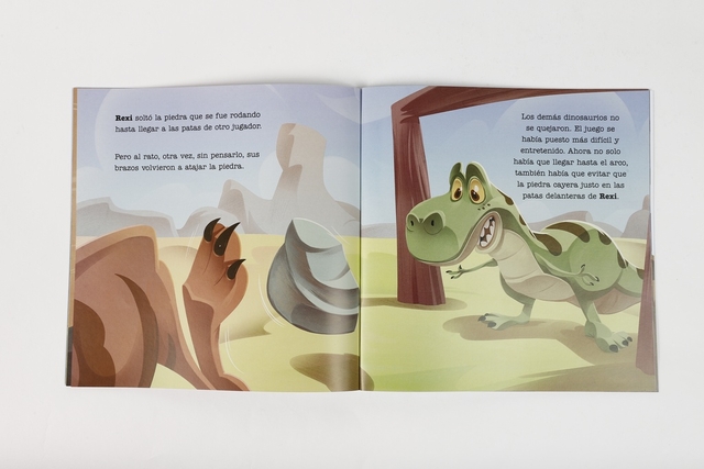 Juego de Tiranosaurio - Editorial Albatros