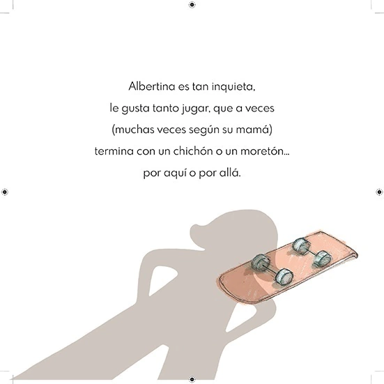 Señorita Moretón en internet