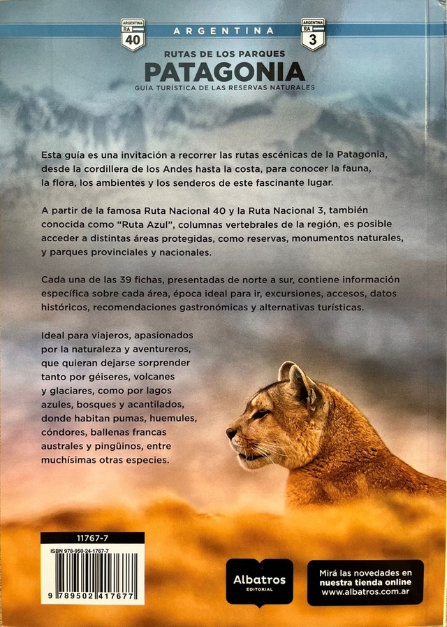 Las rutas de los parques: Patagonia en internet
