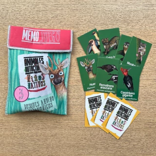 Memotest bosques andino patagónicos