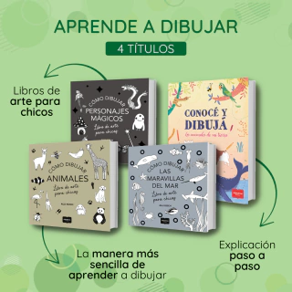 Pack Aprende a Dibujar (4 Títulos) - comprar online