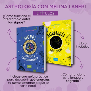Astrología con Melina Laneri (2 títulos) - comprar online