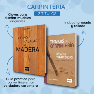 Colección Carpintería para ser un experto (2 títulos) - comprar online