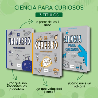 Ciencia para curiosos - (3 títulos) - comprar online