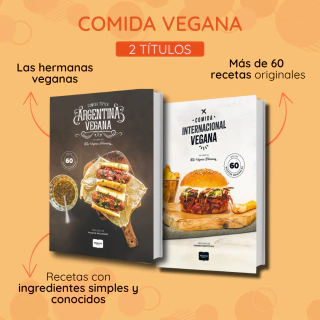 Comida vegana - Hermanas veganas - (2 títulos) - comprar online