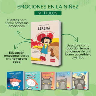 Biblioteca Manejo de emociones infantiles ( 9 títulos ) - comprar online