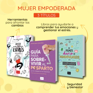 Biblioteca para Una mujer empoderada ( 3 títulos ) - comprar online