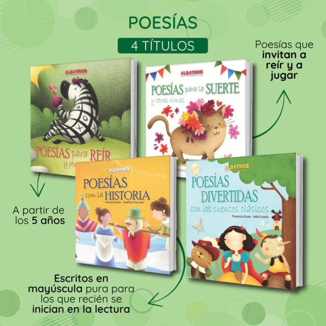 Biblioteca Poesía para chicos (4 títulos) - comprar online