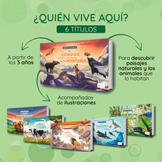Colección ¿Quien vive aquí? - (6 títulos) - comprar online