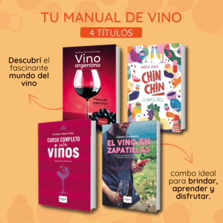 Colección Aprender sobre Vinos - Experto en casa (4 títulos) - comprar online