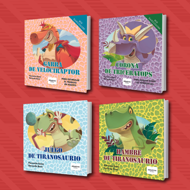 Cuentos de Dinosaurios para desarrollar las habilidades infantiles ( 6 Títulos ) en internet