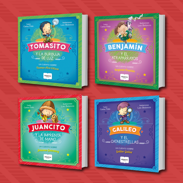 Colección Genios para niños ( 8 títulos ) en internet