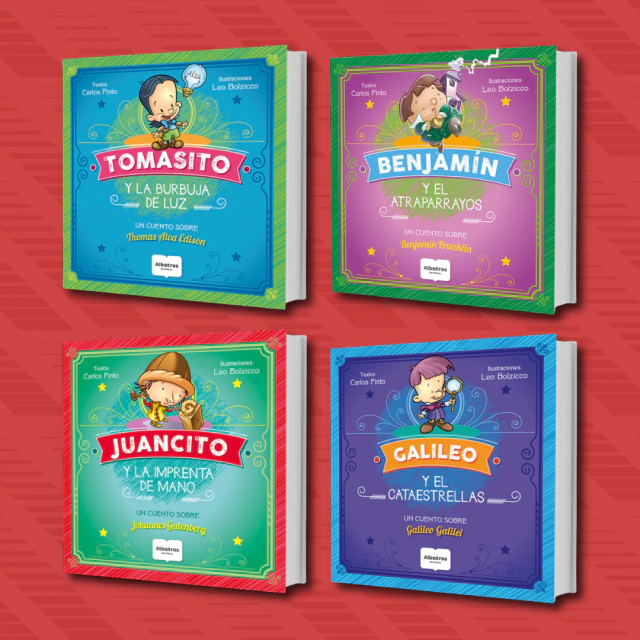 Colección Genios para niños ( 8 títulos ) en internet