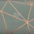 PÁG. 10 - Papel de Parede Zara Geométrico Cinza com Fio Cobre - Coleção Império Gold