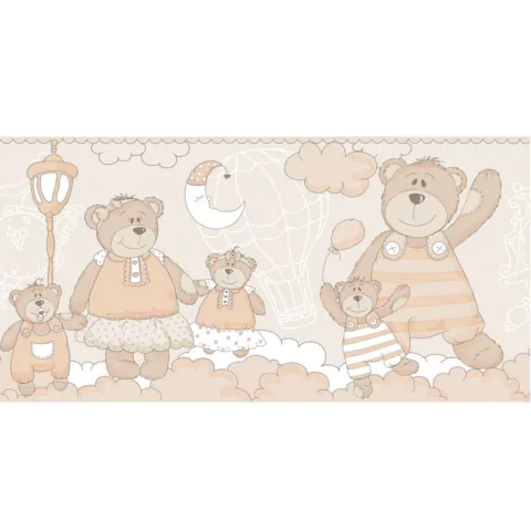 PAPEL DE PAREDE OLA BABY 2 FAIXA 5.05X0.265 M - 0L222202F - comprar online