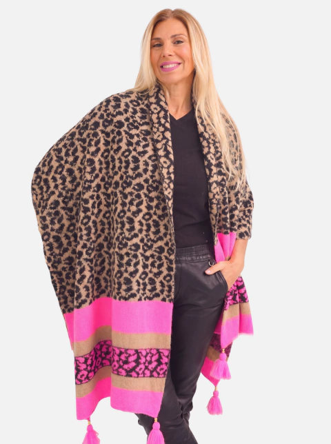 Pashminas Leopardo