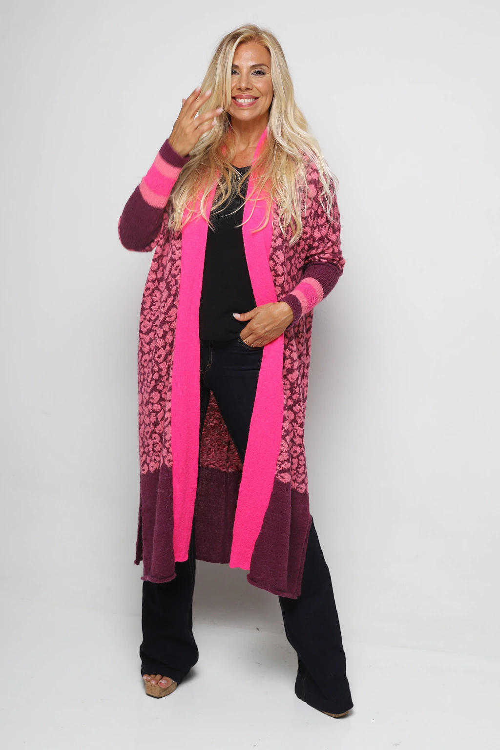 Ruana Leopardo