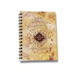 Cuaderno A5 Mapa del Merodeador anillado - Licencia Oficial - comprar online