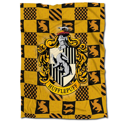 Frazada / Manta Hufflepuff - Licencia Oficial
