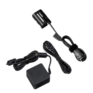 KIT ORIGINAL CANON PD-E2 Usb Power Adapter + DC Coupler DR-E6P (Canon R6 MKIII / R5 MKII)