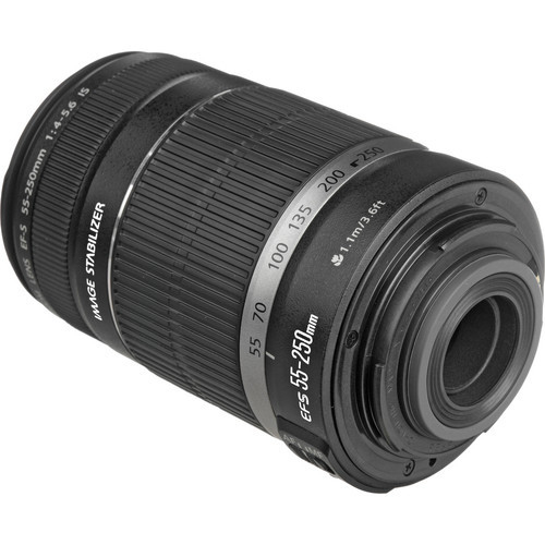 Lente Canon EFS 55-250mm F/4-5.6 IS II - comprar online
