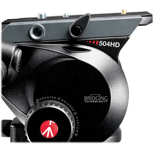 Cabeça Hidráulica Manfrotto - 504HD (7.5kg) - CAMERA NINJA • PHOTO VIDEO STORE