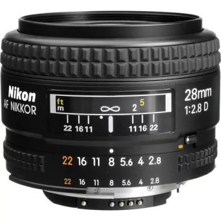NIKON AF NIKKOR 28MM F/2.8D