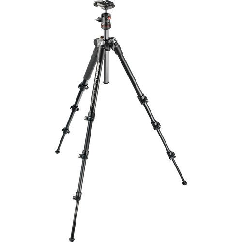 KIT Tripé e Cabeça Ballhead Manfrotto BeFree - MKBFRA4BH - 4kg (FIBRA CARBONO) - CAMERA NINJA • PHOTO VIDEO STORE