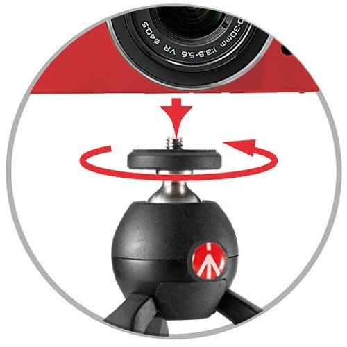 Mini Tripé de Mesa Manfrotto Pixi - MTPIXI-B