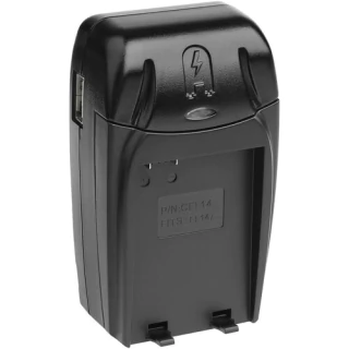 Carregador Watson para Bateria Nikon EN-EL14 (Coolpix P7000, D3100, D5100, D3200, D5600, D5500, D5300, D5200, D5100, D3500, D3400, D3300, D3200, D3100)