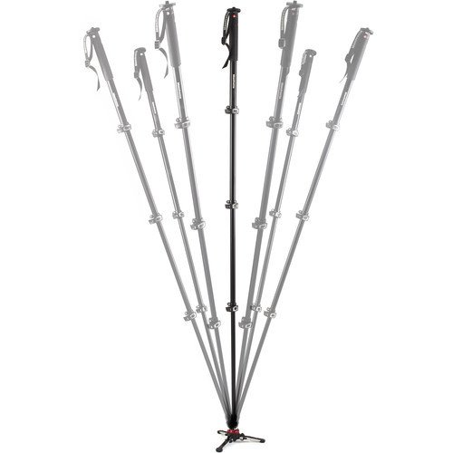Imagem do KIT Monopé Manfrotto com Cabeça Hidráulica - MVMXPRO500 (5KG)