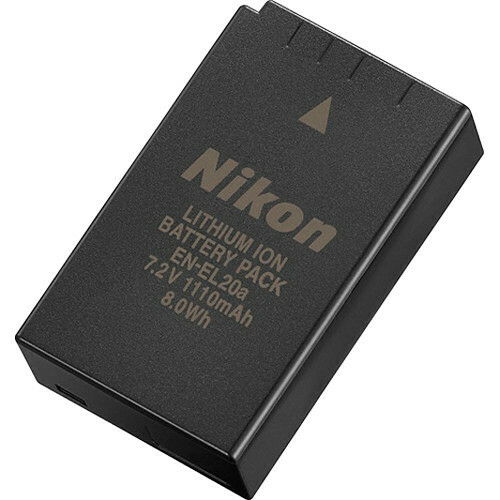 Bateria Nikon EN-EL20A - 7.2V, 1110mAh (Coolpix P950, P1000, Nikon 1 V3, Nikon 1 AW1) - comprar online
