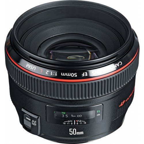 Lente Canon EF 50mm f/1.2L USM - comprar online