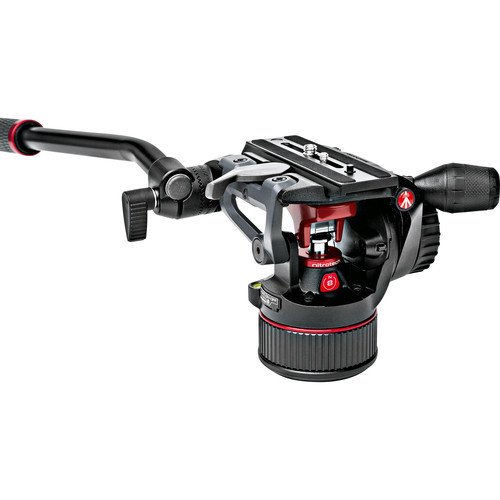 KIT Tripé e Cabeça Manfrotto Nitrotech N8 - MVKN8TWINM (8kg) - CAMERA NINJA • PHOTO VIDEO STORE