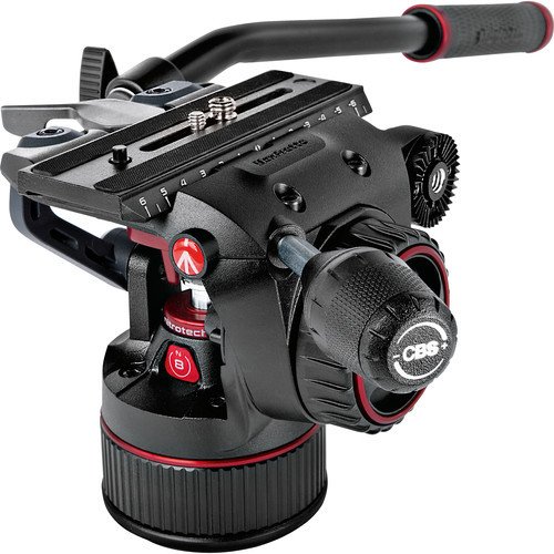 KIT Tripé e Cabeça Manfrotto Nitrotech N8 - MVKN8TWINM (8kg) - CAMERA NINJA • PHOTO VIDEO STORE