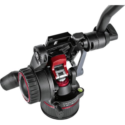 Imagem do KIT Tripé e Cabeça Manfrotto Nitrotech N8 - MVKN8TWINM (8kg)