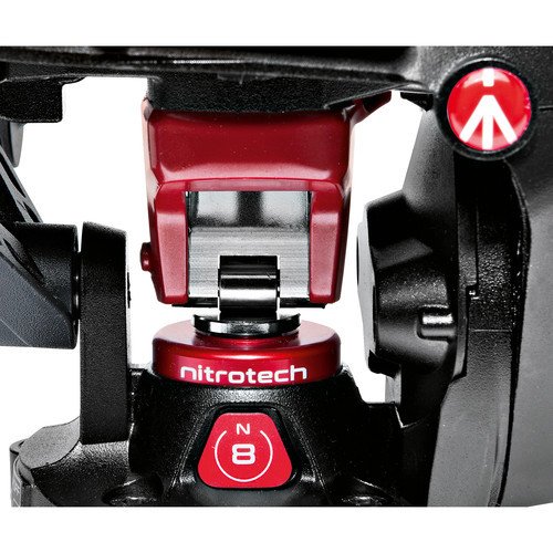 KIT Tripé e Cabeça Manfrotto Nitrotech N8 - MVKN8TWINM (8kg) - comprar online