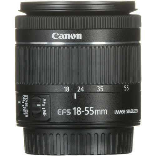 Leente Canon EFS 18-55mm F/4-5.6 IS STM (caixa branca) - comprar online