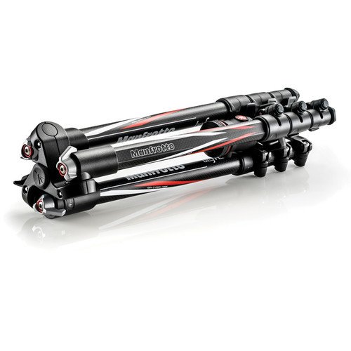 KIT Tripé e Cabeça Ballhead Manfrotto BeFree - MKBFRC4-BH -4kg (FIBRA CARBONO)