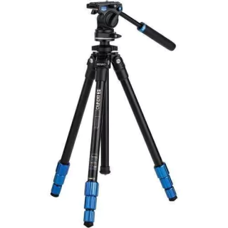 KIT Tripé e Cabeça BENRO SLIM TSL08AS2CSH (2.5kg) Alumínio