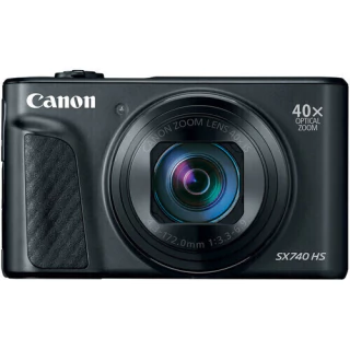 Canon PowerShot SX740 HS (20.3mp / 40x Zoom / 24-960mm - 35mm equiv.) PRETA