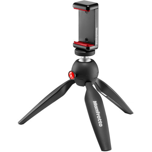 Mini Tripé de Mesa Manfrotto Pixi Smart - MKPIXICLAMP-BK na internet