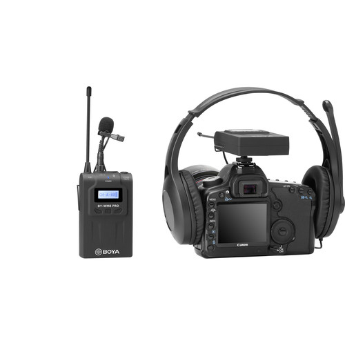 Sistema Microfone Lapela Omnidirecional Sem Fio Digital - Boya BY-WM8 PRO K1 (DUAL CHANNEL UHF) - CAMERA NINJA • PHOTO VIDEO STORE