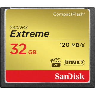 Compact Flash - Sandisk Extreme 32gb 120mbs - comprar online
